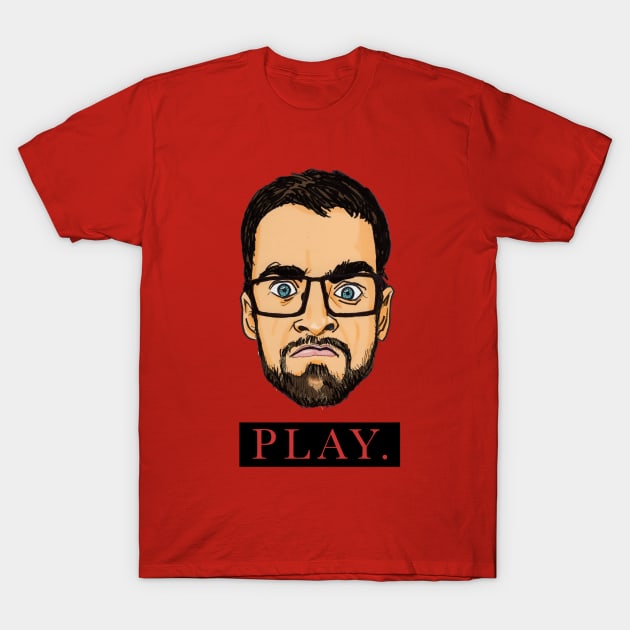 PLAY. T-Shirt by LOBROCOP